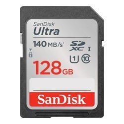 Карта памяти SanDisk 128 ГБ Ultra SDHC/SDXC UHS-I (SDSDUNB-128G-GN6IN)- фото
