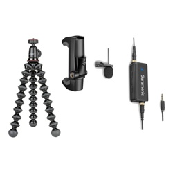 Комплект Saramonic LavMic адаптер с нагрудным микрофоном для камер и смартфонов (2 входа 3,5 мм)+GorillaPod 1K Kit Smart (BBY)- фото5
