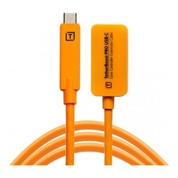 Кабель-удлинитель Tether Tools TetherPro USB-C to USB-С Adapter 4.6m Orange [TBPRO3-ORG]- фото