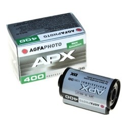 Фотопленка AGFAPHOTO APX 400/36 ч/б негативная- фото2