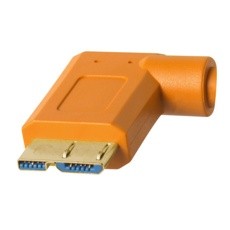 Кабель Tether Tools TetherPro USB 3.0 to Micro-B Right Angle 4.6m Orange (CU61RT15-ORG)- фото4