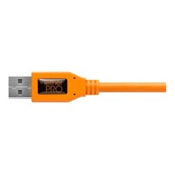 Кабель Tether Tools TetherPro USB 3.0 to Micro-B Right Angle 50cm Orange [CU61RT02-ORG]- фото4