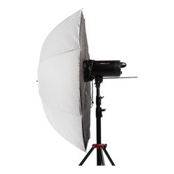 Зонт просветный UB-60W с отражателем- фото