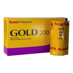 Фотопленка Kodak Gold 200 (тип 120) цветная негативная- фото