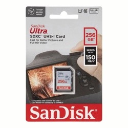 Карта памяти SanDisk 256 ГБ Ultra SDHC/SDXC UHS-I (SDSDUNC-256G-GN6IN)- фото2
