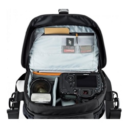 Плечевая сумка Lowepro Nova 180 AW II,  бежевый/пиксель камо- фото2