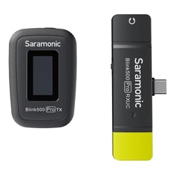 Saramonic Blink500 Pro B5 радиостистема приемник и передатчик с кейсом-зарядкой, USB-C- фото