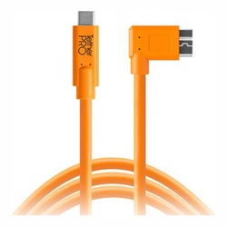 Кабель Tether Tools TetherPro USB-C to USB 3.0 Micro-B 4.6m Orange [CUC33R15-ORG]- фото