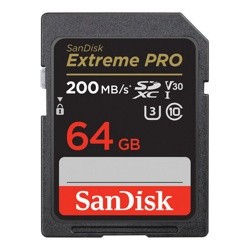 Карта памяти SanDisk Extreme Pro SDXC 64GB (SDSDXXU-064G-GN4IN)- фото