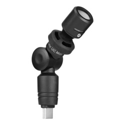 Комплект Saramonic SmartMic UC Mini Микрофон для Android + HandyPod Mobile Plus миништатив с держаетелем GripTight и Bluetooth пультом для смартфона- фото3