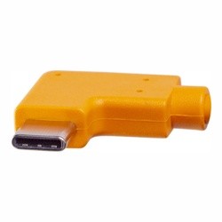 Кабель Tether Tools TetherPro USB 3.0 to USB-C Right Angle Adapter 50cm Orange [CUCRT02-ORG]- фото3